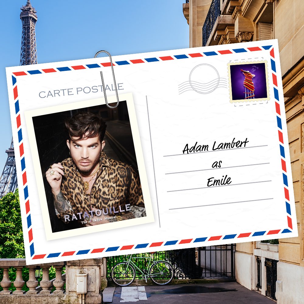 adamlambert's tweet image. This was fun! Ratatouille: The TikTok Musical on January 1st to support @TheActorsFund! Follow @Ratatousical and visit ratatousical.com to learn more!