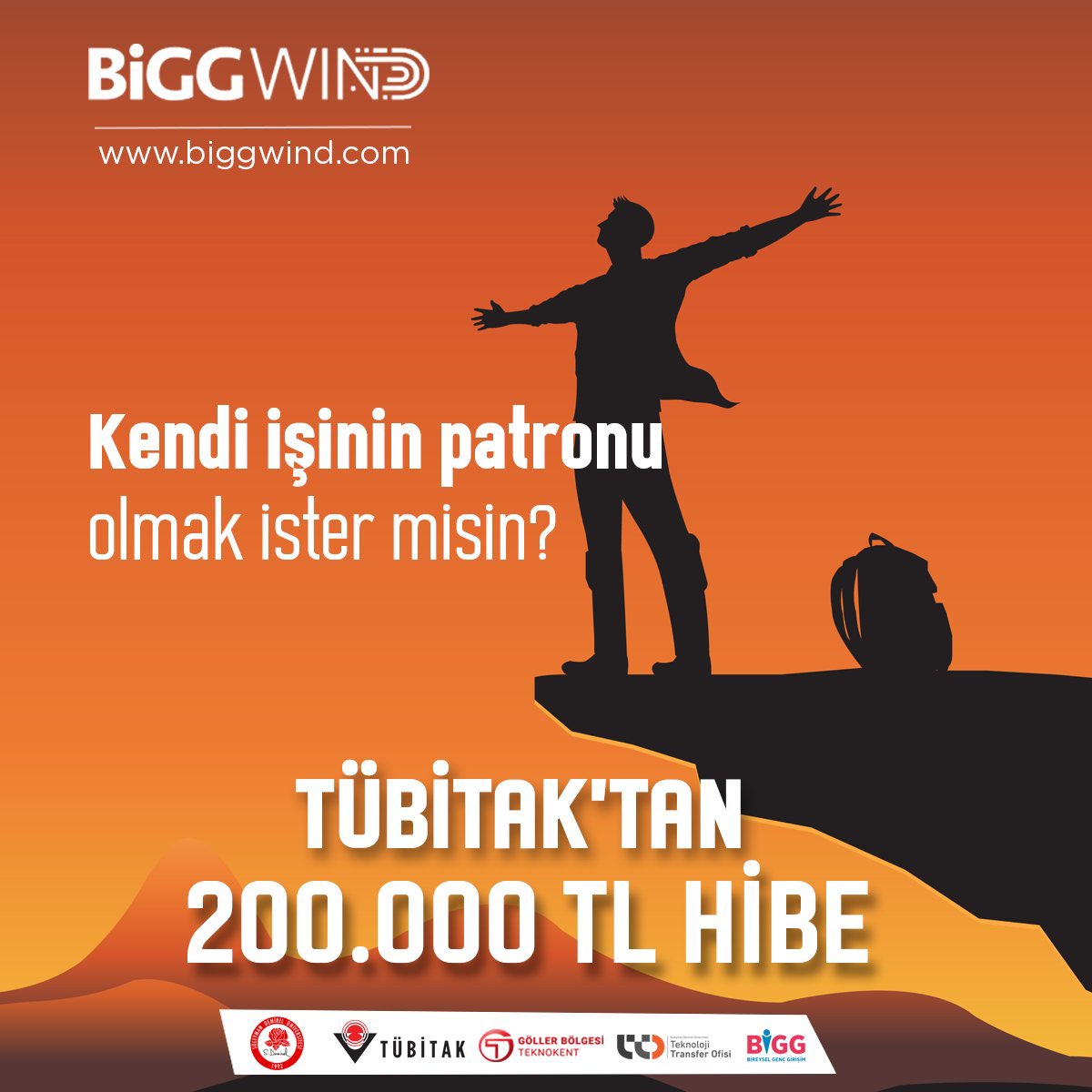 Girişimciler için 200 bin TL #hibe desteği sağlayan <a href="/Tubitak/">TÜBİTAK</a> 1512 BiGGWind programının 2020/2 dönemi başvuruları başladı!

BiGGWind hakkında detaylı bilgi ve başvuru için:biggwind.com <a href="/sd_universitesi/">SDÜ</a> <a href="/ilkercarikci/">İlker Hüseyin Çarıkçı</a> <a href="/serdalterzi/">Serdal Terzi</a> <a href="/gbteknokent/">Göller Bölgesi Teknokent</a> <a href="/sdu_tto/">SDÜ TTO</a> <a href="/Tubitak/">TÜBİTAK</a>