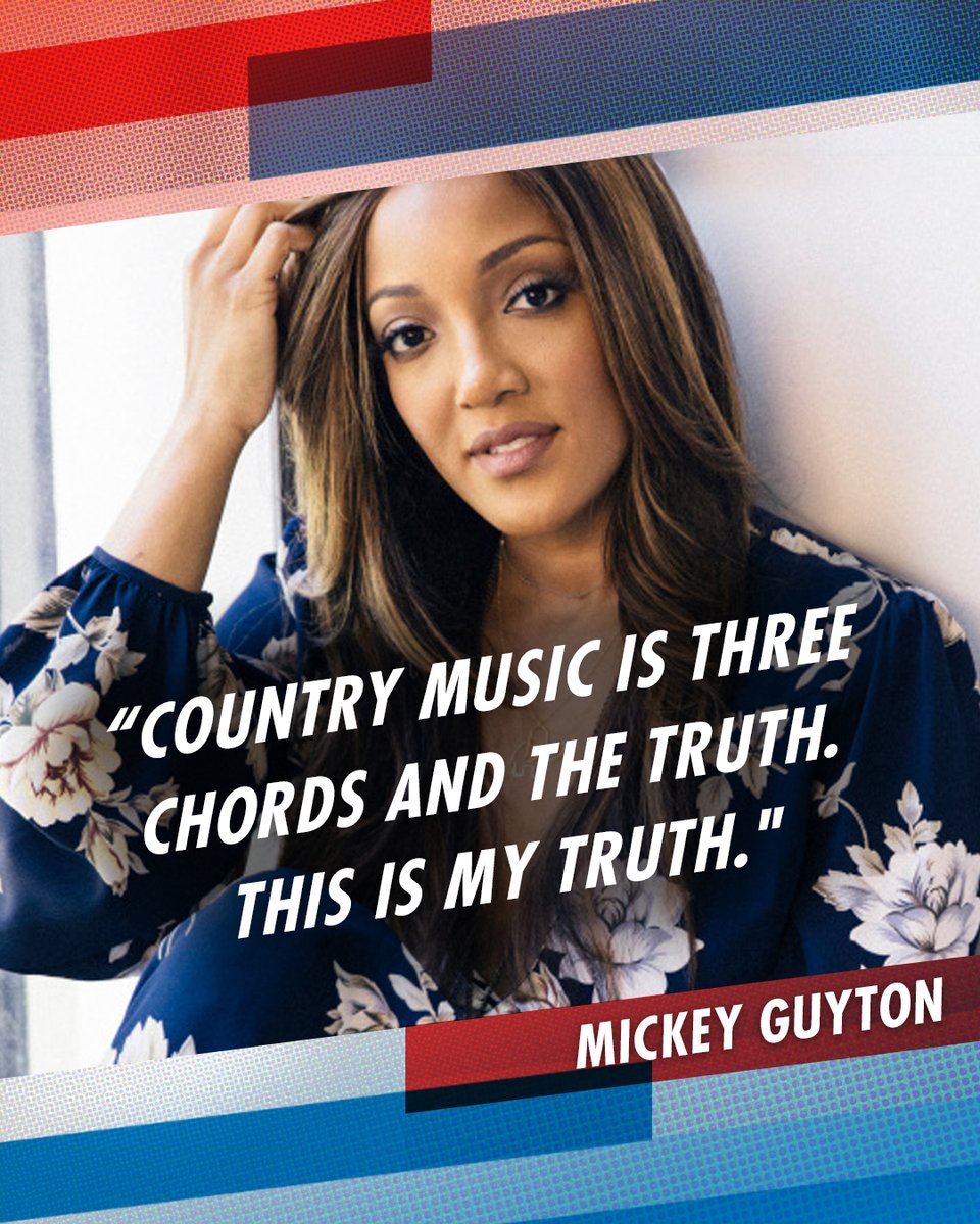 Leave a comment with your favorite <a href="/MickeyGuyton/">Mickey Guyton</a> lyric! 👇🎶