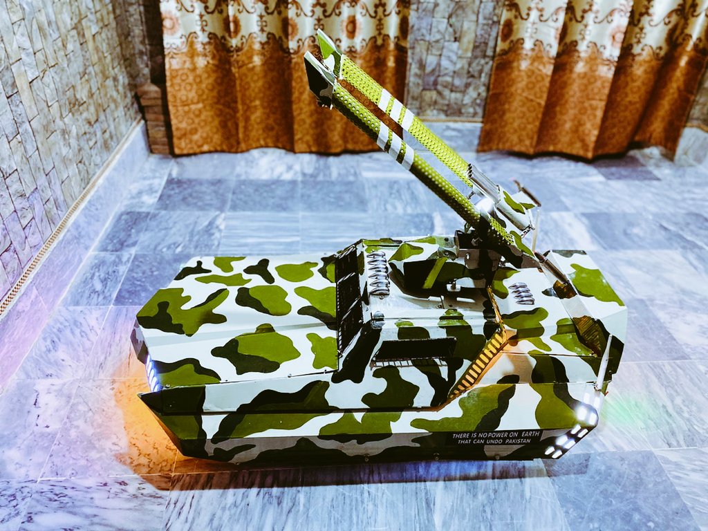 fazal_marri's tweet photo. @MehrTarar @Shafqat_Mahmood Thank u 
I would like to inform you that @InnocentSulaman is a engineering technologist student who maked  army tank and he wants to do more for Pakistan but it will be possible by promoting Engineering Technologist and approval of NTC ACT and services structure. https://t.co/Ch5Lca8JXF