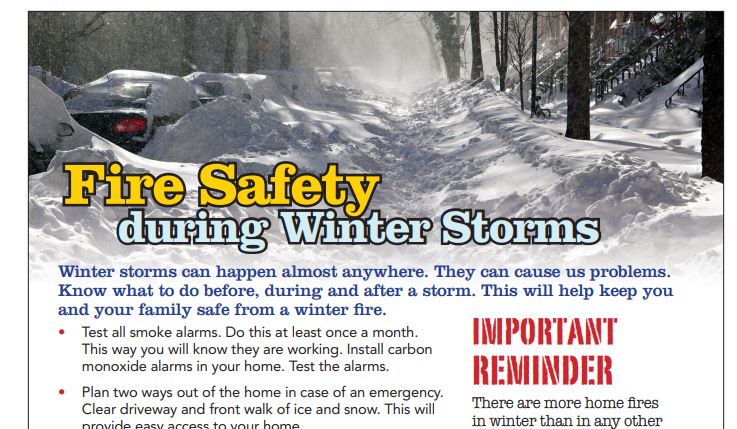It's officially winter. Plan for any upcoming winter storms you might face with our safety tip sheet. Download for free here: bit.ly/38v3PGP #winter #storms #staysafe