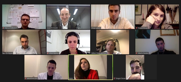 Inaugural meeting with the <a href="/my_ueg/">United European Gastroenterology</a> trainee editors @WileyEducation  Very happy to have these excellent professionals attached to the <a href="/UEGJournal/">UEGJ</a>  <a href="/wpbrouwer/">Willem Pieter</a> <a href="/KM_Pawlak/">Katarzyna Monika Pawlak</a> <a href="/AlexandreNuzzo/">Alexandre Nuzzo</a> <a href="/Iagorlago/">Iago Rodriguez-Lago</a> <a href="/diogolibanio/">Diogo Libanio</a>