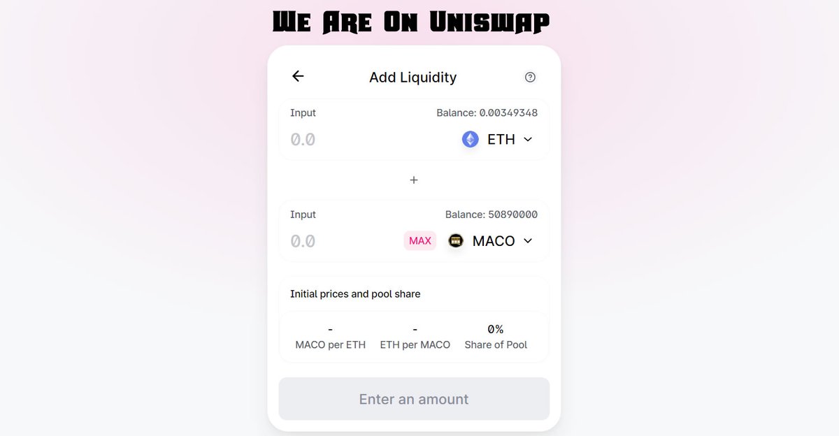 AgencyCoin's tweet photo. The MACO UniSwap Contest  
You can join MACO ICO LIVE NOW !!!. Join here for a huge discount: https://t.co/jKCwyEwi8a  

#giveaway 
We will giveaway 100K MACO #token to 10 lucky followers.

Rules：
1) Follow 
@AgencyCoin
2) Retweet this tweet
3) @ 3 friends
4) ERC20 Address https://t.co/c6jMyyz2Tk