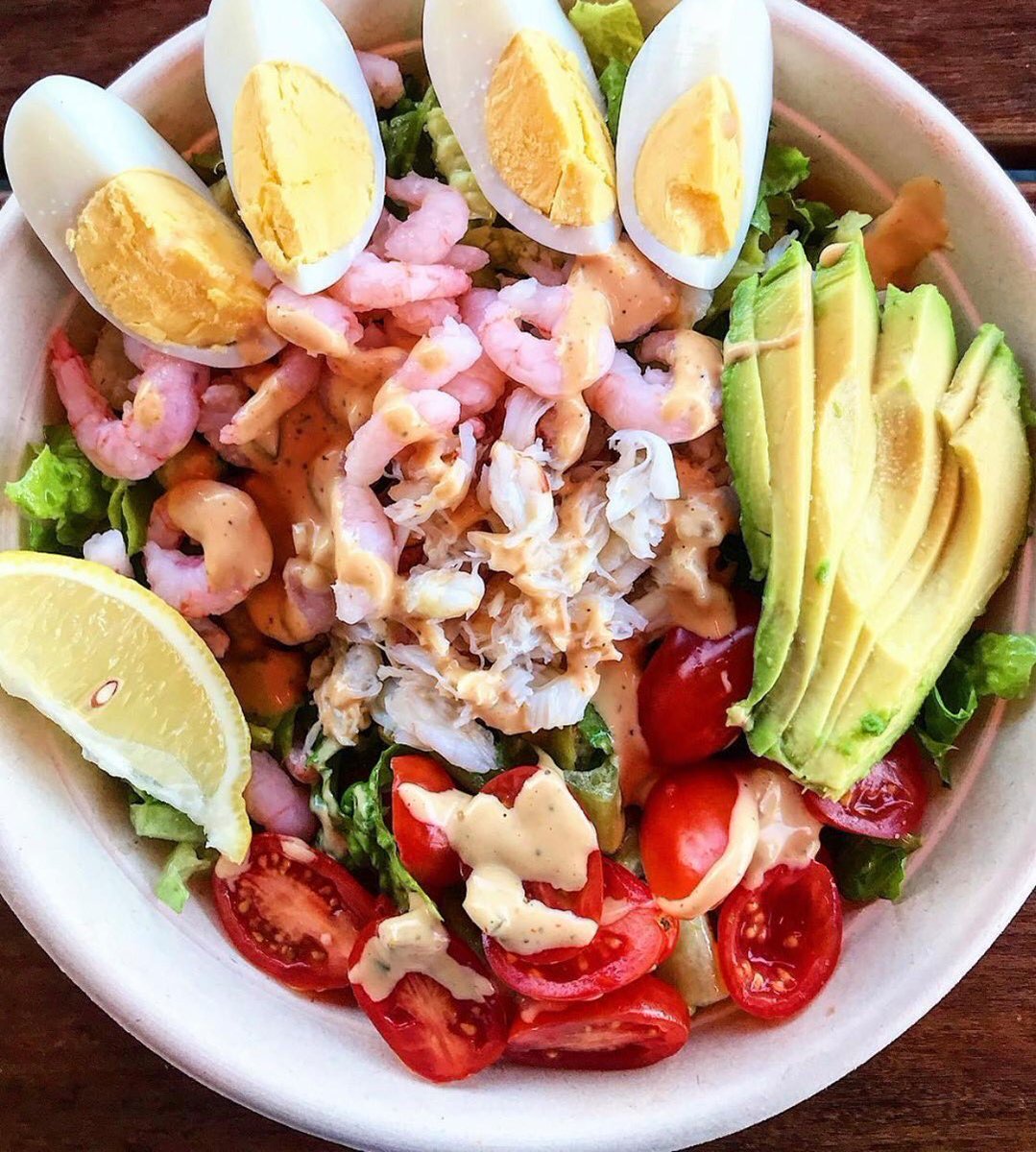 Dungeness Crab &amp; Bay Shrimp Louie from <a href="/GottsRoadside/">Gott's Roadside</a> 
.
#EatingNorCal #dungenesscrab #bayshrimp #louie #sthelena #eatlocal