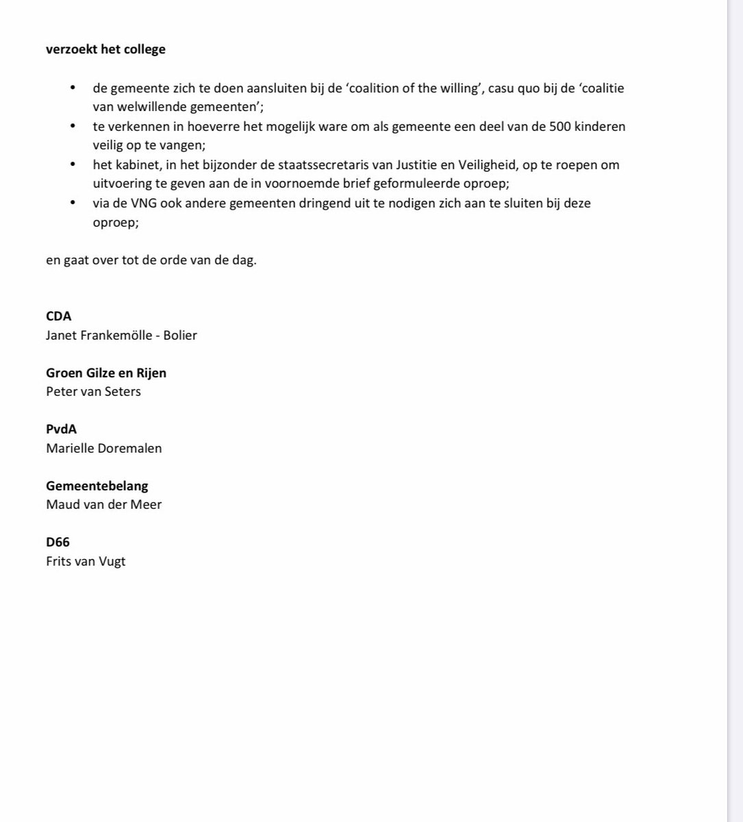 FritsVugt's tweet image. Beste oplossing is: #fiksdemoriadeal. Negeer de VVD. Zorg voor de komst van de 500 kinderen,waar 167 gemeenten dit jaar moties over hebben aangenomen. Ook in mijn gemeente Gilze-Rijen zijn deze ontheemde en kwetsbare kinderen welkom @woutervandis @AukevanEijsden @ELaurijssens (4)