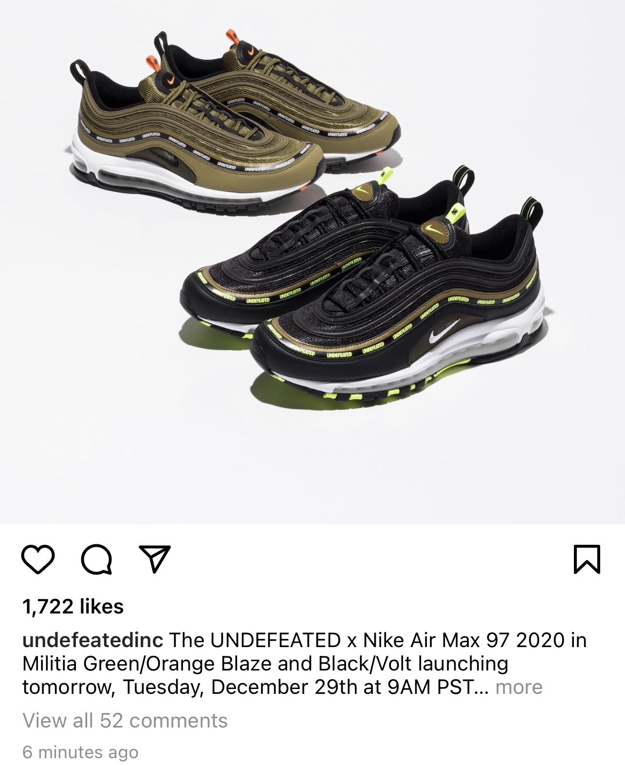 Air max sales 97 december 2020