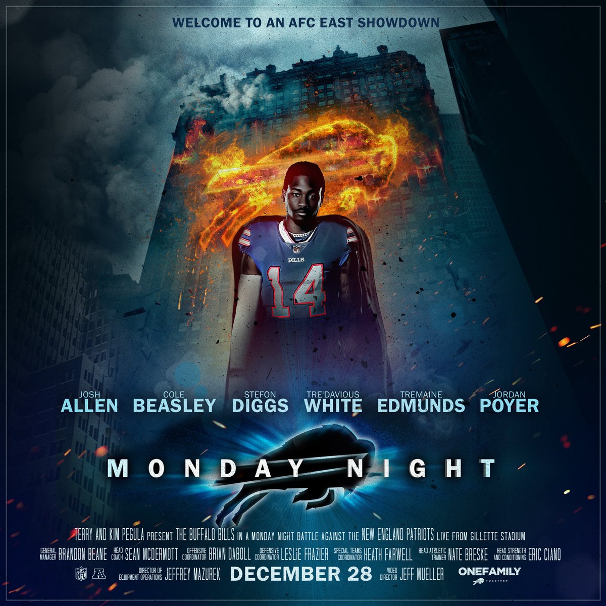 BuffaloBills's tweet photo. Ready for an AFC East Showdown. #BillsMafia https://t.co/mPXLM6wl9K