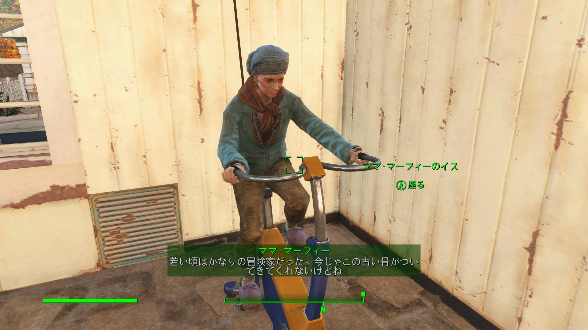 灰色 車買い替えたので次はｐｃかなって Fallout4 ママ マーフィーを人間発電所に変えるmodが出来た ママ マーフィーの椅子をパワーサイクル1000と置き換え ママ マーフィーはこの椅子 に座る事で電力250を生み出す T Co Ocll5nyxyk