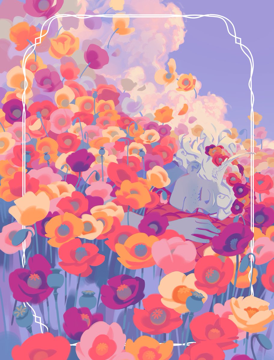 a flower bed for Hypnos