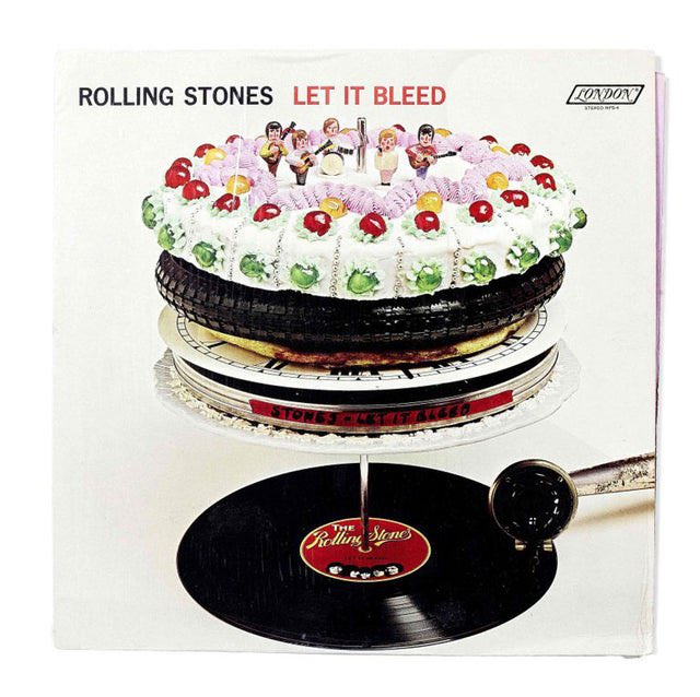 Delia Smith baked the cake on the cover of The Rolling Stones’ Let It Bleed