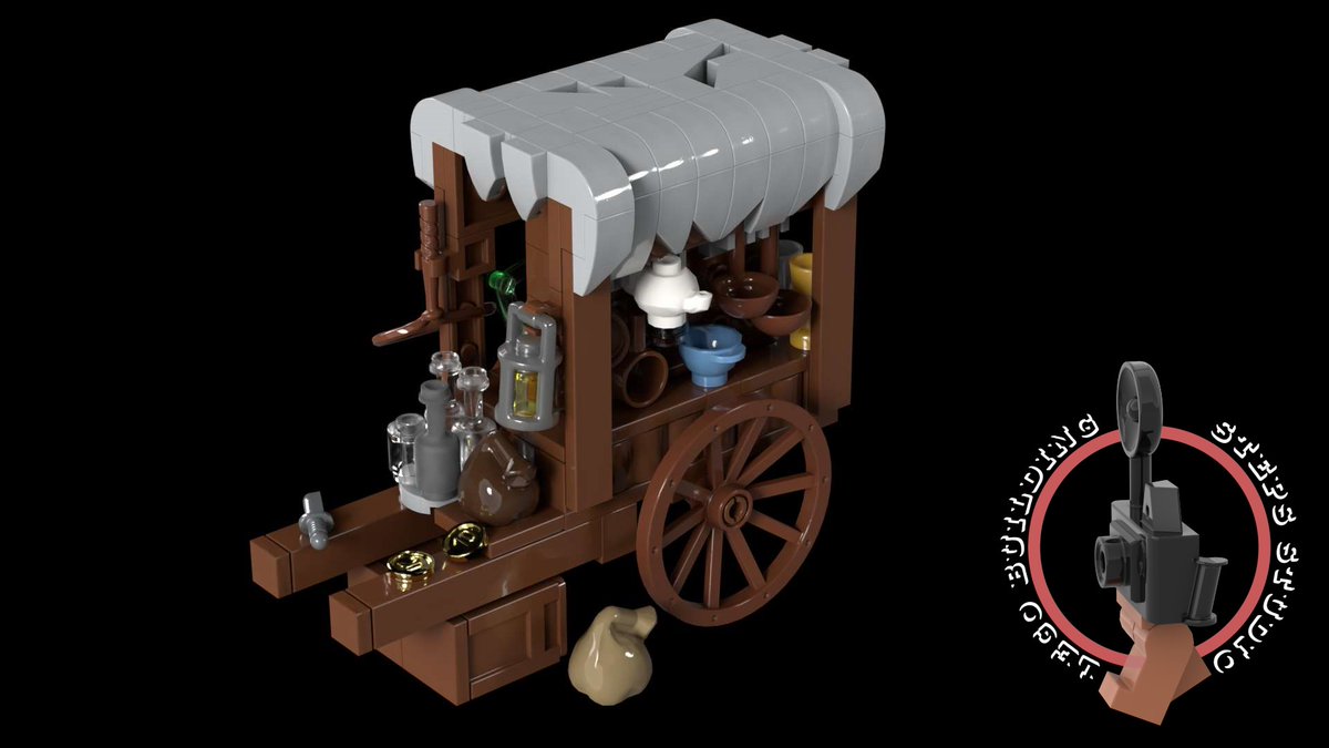 lego medieval peddler
my own creation 
building tutorial: 
youtu.be/amyEBjaEFCY

#legomedieval #legomedieval #peddler #legomedievaltutorial #legomoc #legocastle #legoideas #lego2021 #LEGOBuildDay #afol #afolman #legostudio #lego #legotutorial #medieval #medievalpeddler
