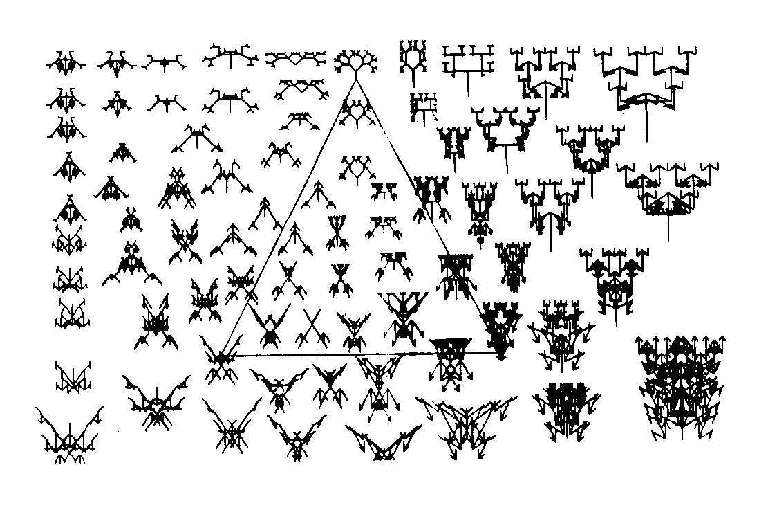 _renaum's tweet image. e aiii! Você sabe o que são biomorfos?

São entidades virtuais, descritas pelo biólogo e escritor britânico, Richard Dawkins, em alguns dos seus livros (principalmente o "Relojoeiro Cego").

Segue o fio pra entender um pouco mais👇