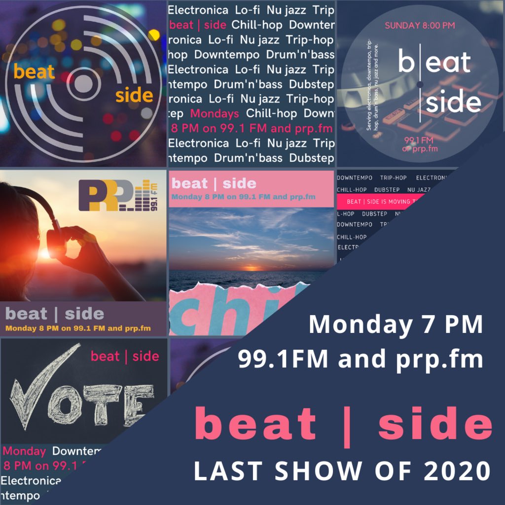 Join me tonight at 7 for a special 2-hour episode of beat | side! Sharing some of my faves from past shows as well as some new releases. #downtempo #electronicmusic #lofi #nujazz