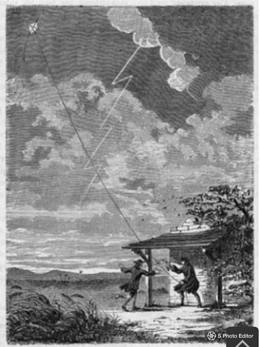 آسمان پر کڑکتی روشی بھی بجلی ہے۔ یہ بات 1750 میں Benjamin Franklin نے دنیا کو بتائی۔ اس بجلی کو قابو کرنے کیلیے بنجمن نے بجلی کے تار سے بندھی پتنگ کا آئیڈیا دیا جو بعد میں درست ثابت ہوا۔وجہ - منطق، تجسس، سائینس
