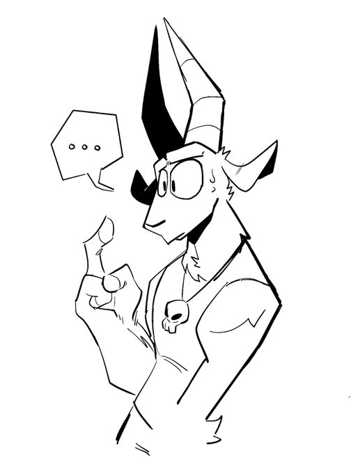 hes thinking.... 