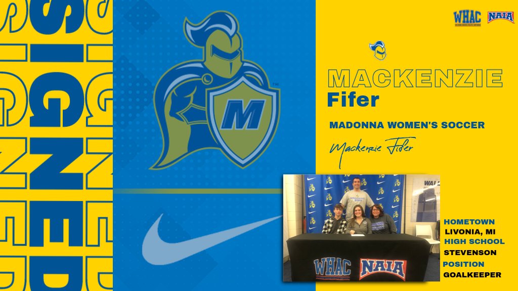 wearesoccer_mi's tweet photo. 🔄 MICHIGAN COLLEGE WOMEN'S SOCCER TRANSFER NEWS 🔄

Former standout @SoccerSHS goalkeeper @mackenzie_fifer, who had been playing college soccer for Deleware Valley University, is transferring to her hometown of Livonia, &amp; will join @MUCrusadersWSOC for the Winter 2021 semester. https://t.co/j4Z51tZTyJ