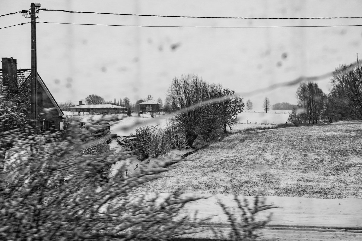 Winter Landscapes, 2020 train trip