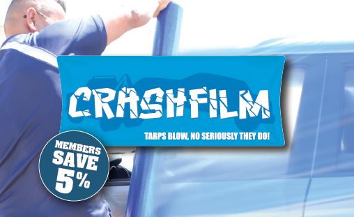towPartners's tweet photo. CRASHFILM provides the towing, automotive, salvage, auction and collision industry with plastic wrap products specifically designed to protect valuable assets.  Member Save 5%- Discount Code: FTI Discount https://t.co/tWKJIONVe0