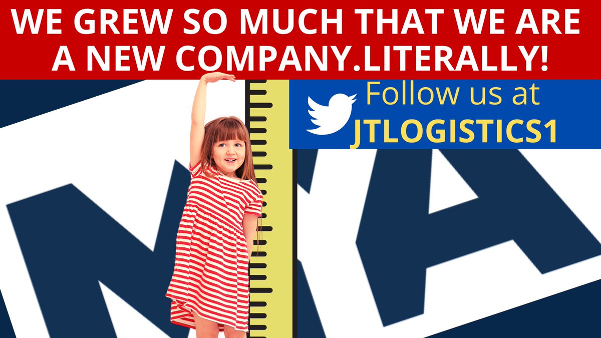 MYALOGISTICS1's tweet photo. Come follow us at @jtlogistics1 to make the next chapter of our story perfect! #createamazing #readyfor2021 #warehouseservices #supplychainsolutions https://t.co/8gRQ4u0RuP