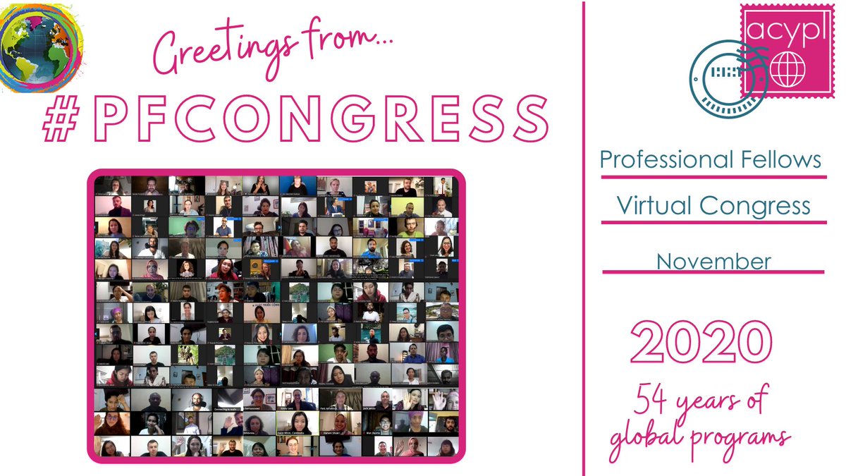 The Virtual #PFCongress was truly a one-of-a-kind event! We were proud to host this diverse group of #ProFellows as they shared inspiring stories of community resilience &amp; optimism for a brighter tomorrow - we look forward to seeing all that they accomplish in the future.