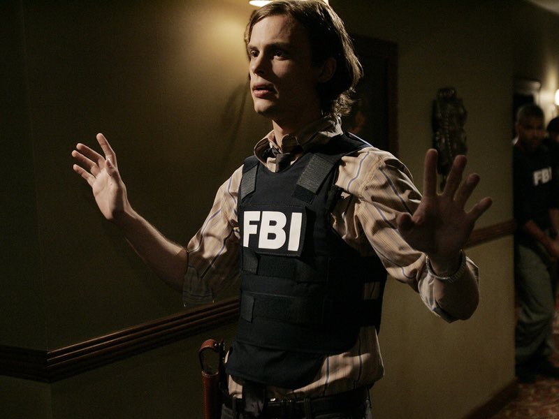 SPENCER REID X FBI VEST; thread