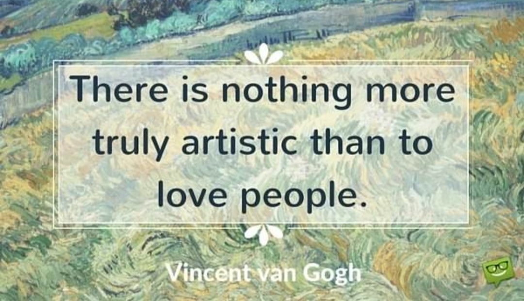 fran_pitre's tweet photo. @DaleMFagre @TheSmartChic @KimInsley @BryantCPA @jawillia11 @BestEverYou @AnitaBGreen @TaraWiskow @Angela7Hickman @KarinaS14G @JillCofskyVoice @boes_tjboes1 @whykatwrites @KatWalerius @DrMaxineWalters @strauss51 @PensivePoet97 @TwoEaglesMom2 @FacesandStories Happy Monday friends!
"There're a million chances to make a choice that show up each day, but we can choose what our hearts' say, so let's choose love to light the way."
💖🎶
#chooselove
#loveandkindness
#songlyrics
#vangoghquote https://t.co/in2pE5ve9G