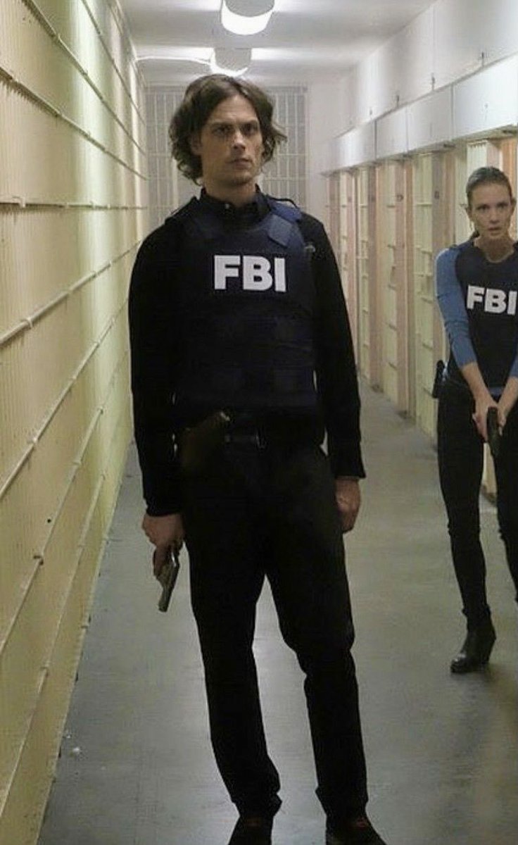 SPENCER REID X FBI VEST; thread