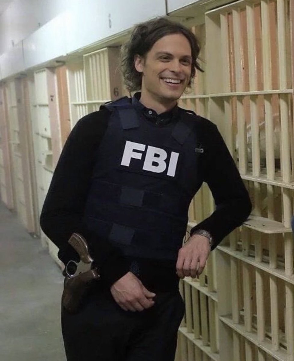 SPENCER REID X FBI VEST; thread
