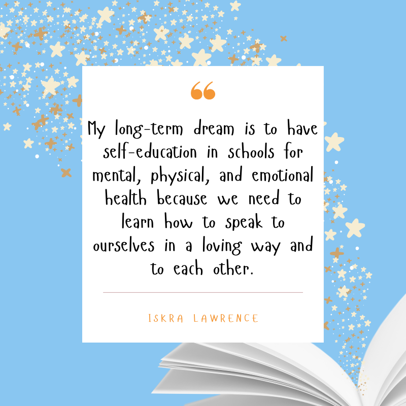 eslwithaudra's tweet photo. I find it hard to speak to myself in a 'loving way' - it can be easy to focus and feel bad about my negative traits.  Do you think self care in schools is a good idea for future generations? #esl #eslyounglearners #duallanguage #duallang #eslonline #eslquotes #onlinelearning https://t.co/cEkceylunV