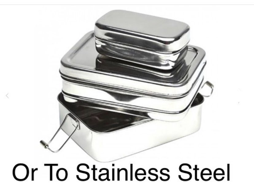 Switch from plastic to glass or stainless steel. Glass and stainless steel don’t react with your food . You don’t want chemical reactions in your food. 21/n