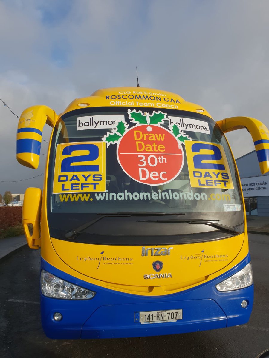 RoscommonGAA's tweet image. Tick Tock! ⏰

winahomeinlondon.com