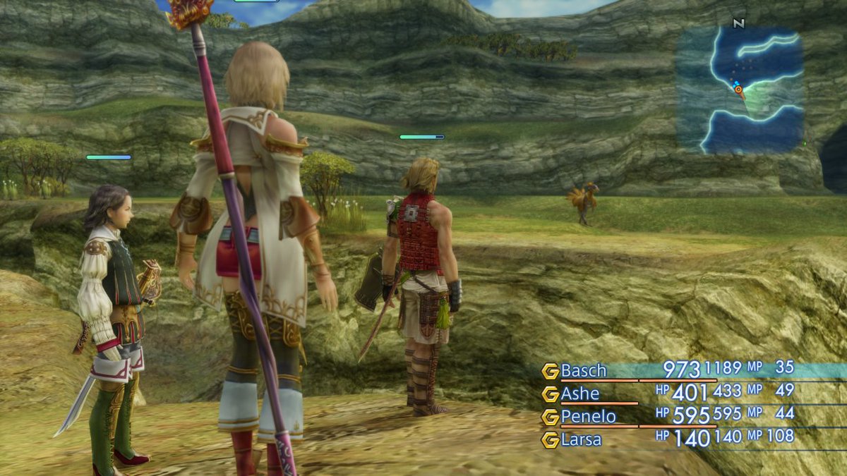 It also had highly impressive wind physics. The amount of bones in the character models were also increased. FFXII also had its own lightning engine. An especially impressive example of this effect is this cutscene where you can actually notice the reflection of the water surface