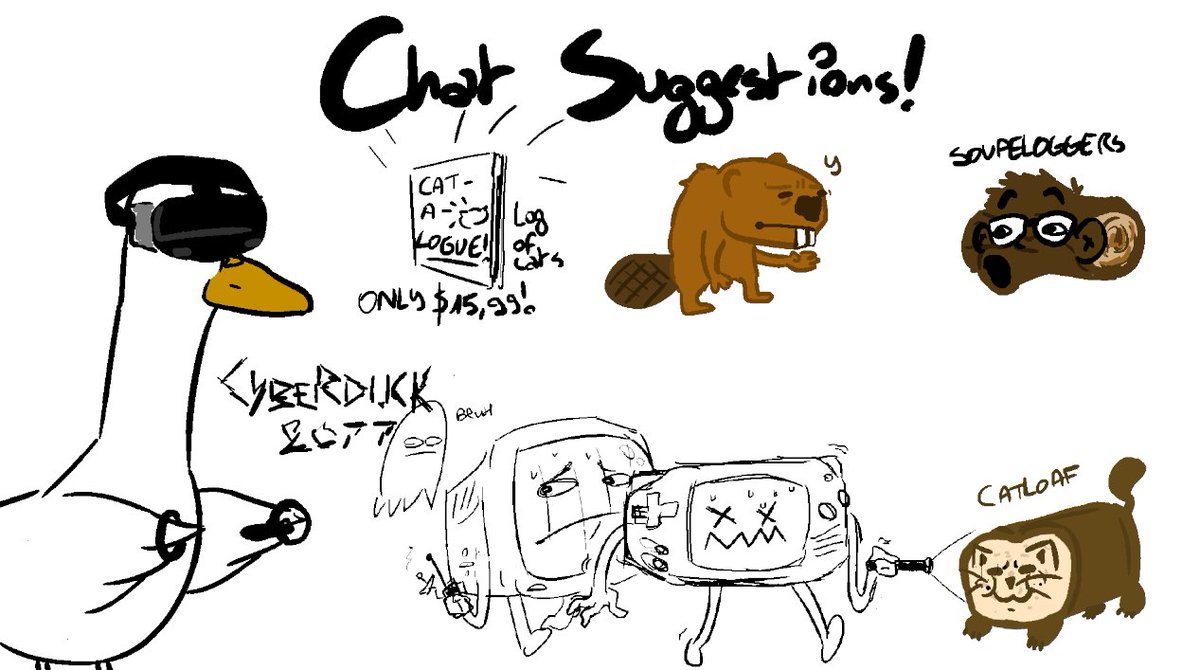 MysticHatters's tweet photo. AND WE'RE BACK BABY! Here's what chat and Soupe were up to tonight, quality stuff right here. https://t.co/JQ0S4lWj99
