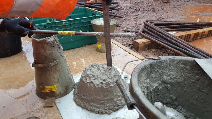 Concrete: One of humankind’s best inventions, a material made of cement, sand, stone and water that goes hard when mixed together. Like mixing pastry and baking it in an oven.