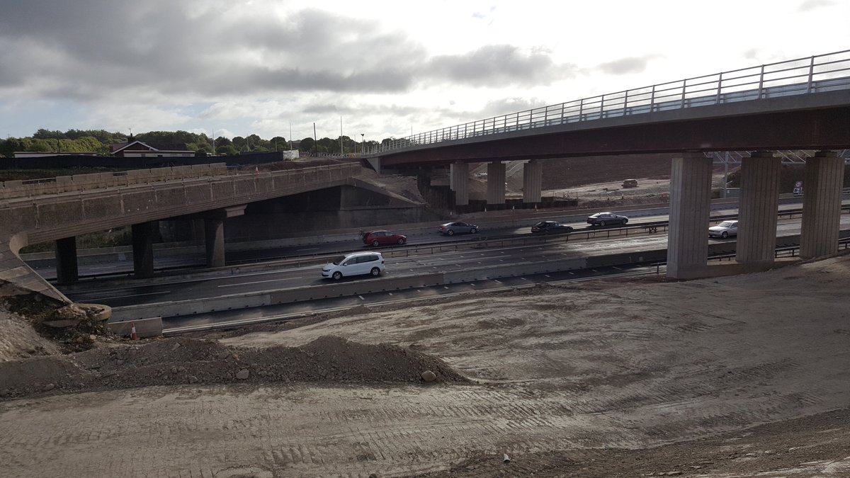 Piers or columns (also called supports). Features that support the deck along the deck span. Columns used for cylinder-shaped supports, piers generally for everything else, except for on massive cable-stayed/suspension bridges they’re called towers.