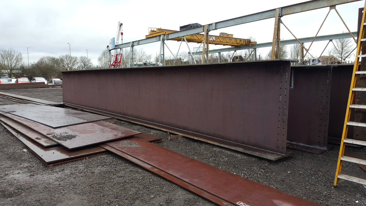 Steel: As well as rebar it can also be used for beams, cables, strands, sheeting and decking. Steel is also used for parapets, vehicle restrain barriers, fencing and lighting columns which form part of ancillary fittings to a bridge.
