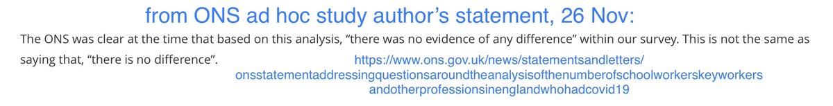 So when the lead author insists they only said “no evidence,”that’s a little analogous to the abuser who says, “if you try to leave me, you never know if something bad might happen to the dog”...but then when called on it later, says, “Hey, I never made a direct threat!” 7/