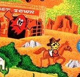 Wild west cowboy Pacman with eyepatchLibble Rabble cameo12/14