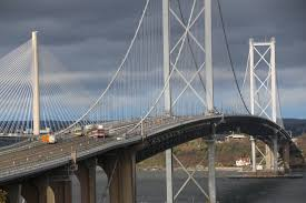 Suspension bridges – support cables hang between support towers, and stays connect the suspension cables to the deck. The Forth Road Bridge (Pic 1) and Golden Gate (Pic 2) are suspension bridges.