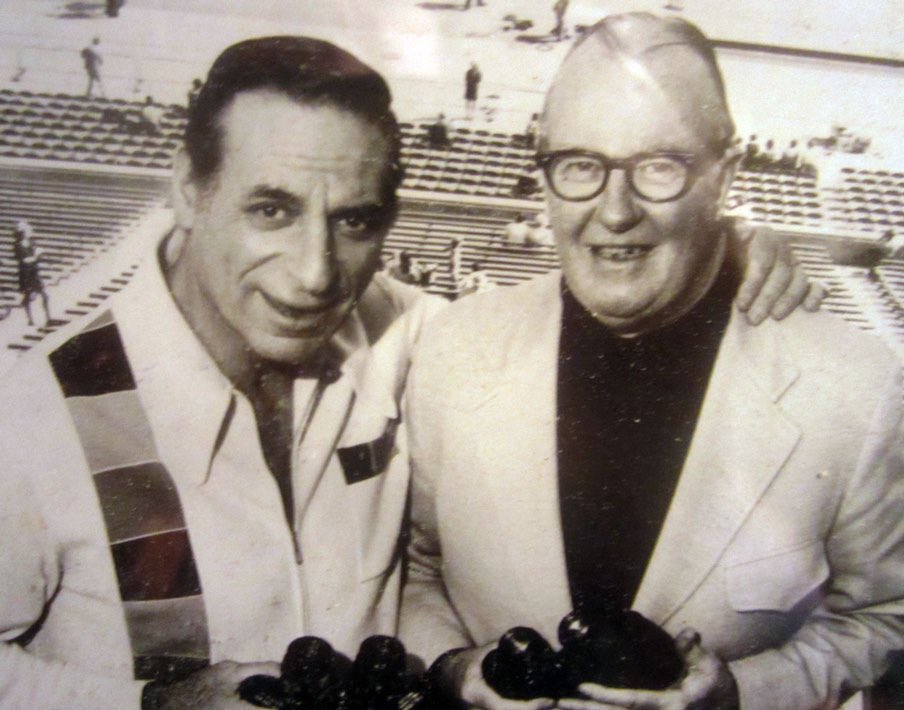 8) Jack produced and traveled to Bear games for decades with Brick and Kup, often flying and befriending Virginia and Ed McCaskey.