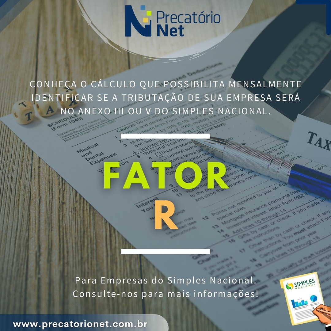 PrecatorioNet's tweet image. O fator R é um exemplo claro de como é possível fazer um planejamento fiscal para empresas do simples nacional. 

Fale com um de nossos consultores e faça o planejamento ideal para o seu negócio!

Acesse: precatorionet.com.br

#planejamentofiscal #planejamentotributario