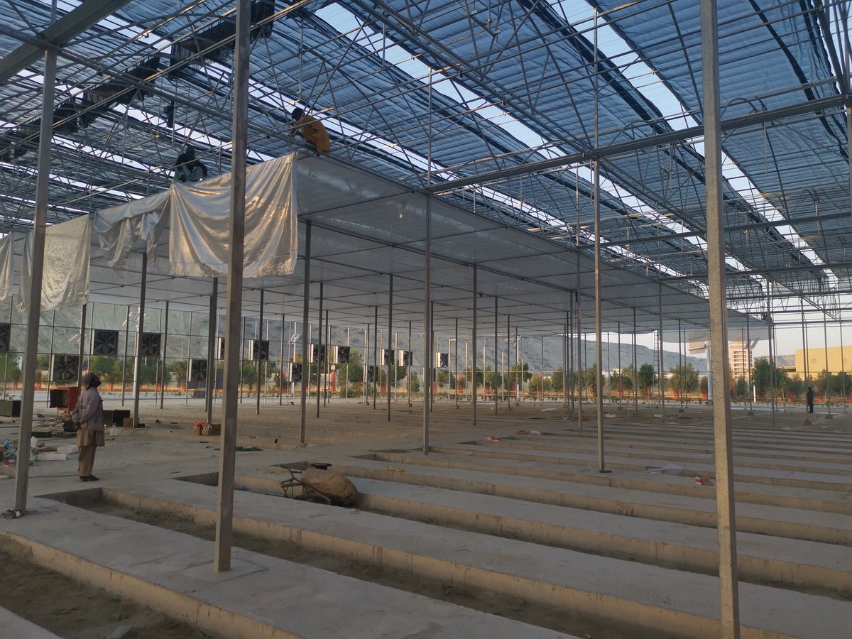 CPEC_UPDATE's tweet image. #GreenPakisran #billiontree
#Gwadar modern greenhouse construction is underway and to be completed &amp;amp; put in operation soon. #GreenPakistan #GreenGwadar 
@jam_kamal @ImranKhanPTI