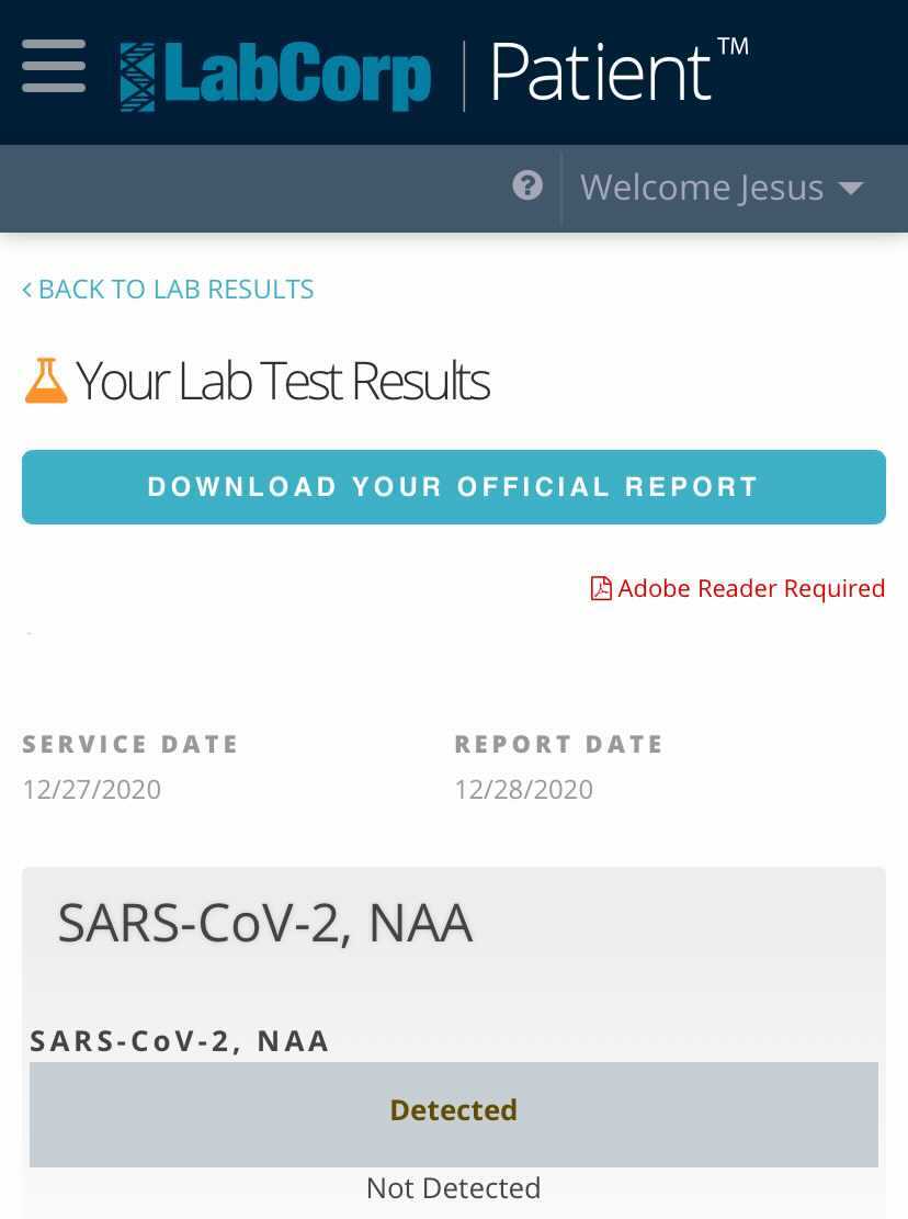 Well, after months of covering Covid-19, it appears I've contracted it. Thankfully, so far, I'm asymptomatic.