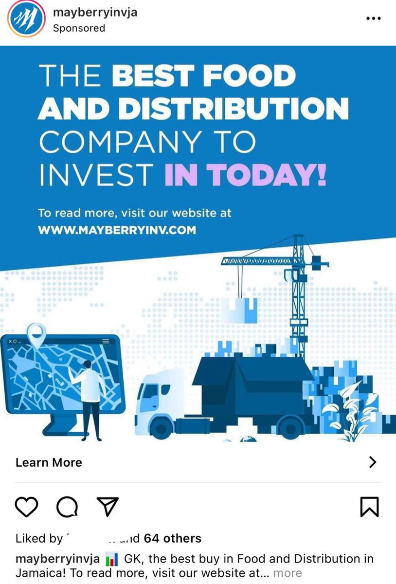 So far everything is fairly straightforward.Fast forward to this sponsored post the other day, talking about the “best food & distribution company to invest in today” and they are referring to  $GK.ja.They publish an article outlining their thinking. https://www.mayberryinv.com/the-best-food-and-distribution-company-to-invest-in-today/