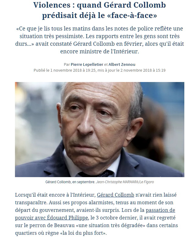 15. Le conflitJe rappelle que Macron ET Hollande, le président de la République actuel et le précédent, ont tout deux évoqué des risques forts de guerre civile en France.