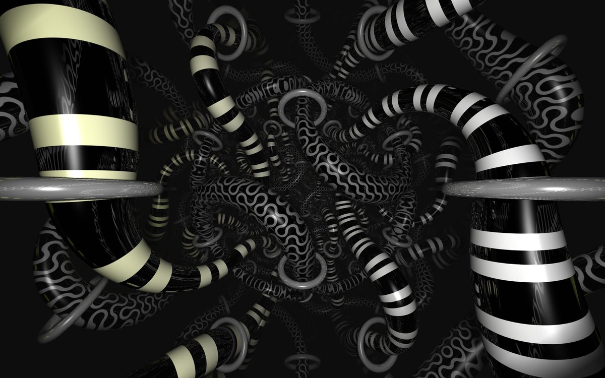 Shadertoy's tweet image. The Shader of the Week is 'Truchet Grid Inversion' by pjkarlik : shadertoy.com/view/wl3yDn