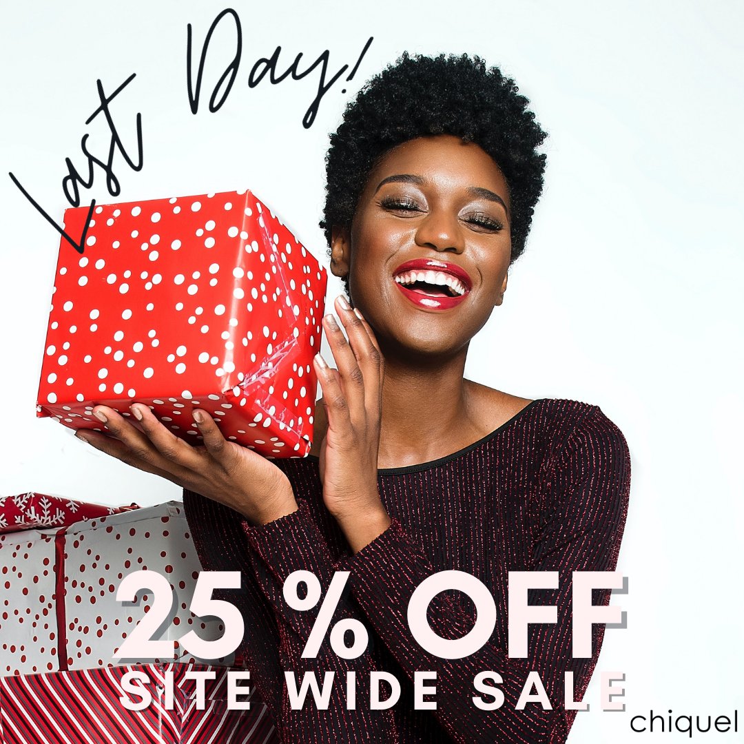 ❗LAST DAY❗It’s the LAST DAY for our 25% OFF SITE WIDE SALE! Hurry over to our site to save on your favourite #hairpieces, #wigs and more! 💖 Sale ends tonight! Shop until you drop: bit.ly/34BwPuy #chiqwigs #sitewidesale