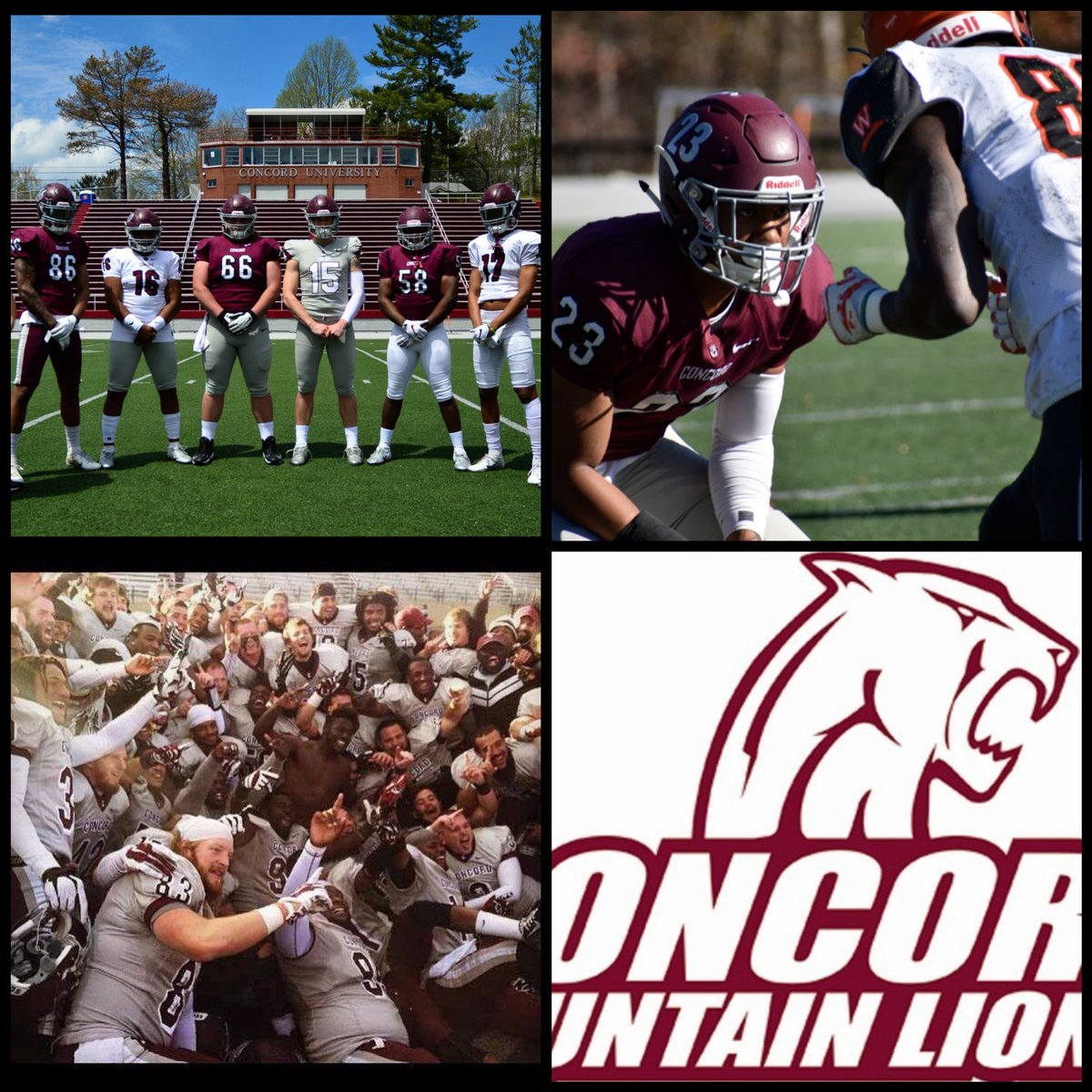 After a conversation with <a href="/MaxLilly01/">Max H. Lilly</a> I am thankful to receive an offer from Concord University <a href="/ConcordFootball/">Concord University Football</a>. Thanks to my trainers and mentors @eatsperformance @TereyHackney. Thanks @JPWarriors @glenallenfb.
<a href="/CRF4Dan/">Danny Lewis</a> <a href="/byronsjones/">Byron Jones</a> <a href="/henricosports/">henricosports (from RVA Sports Network)</a>
