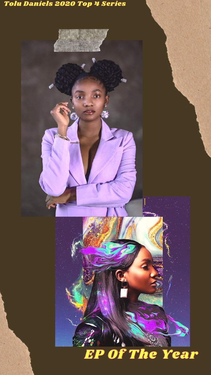 EP of The Year1. Get Layd - Omah Lay2. Oxygene - Oxlade3. For Broken Ears - Tems4. Restless II - Simi