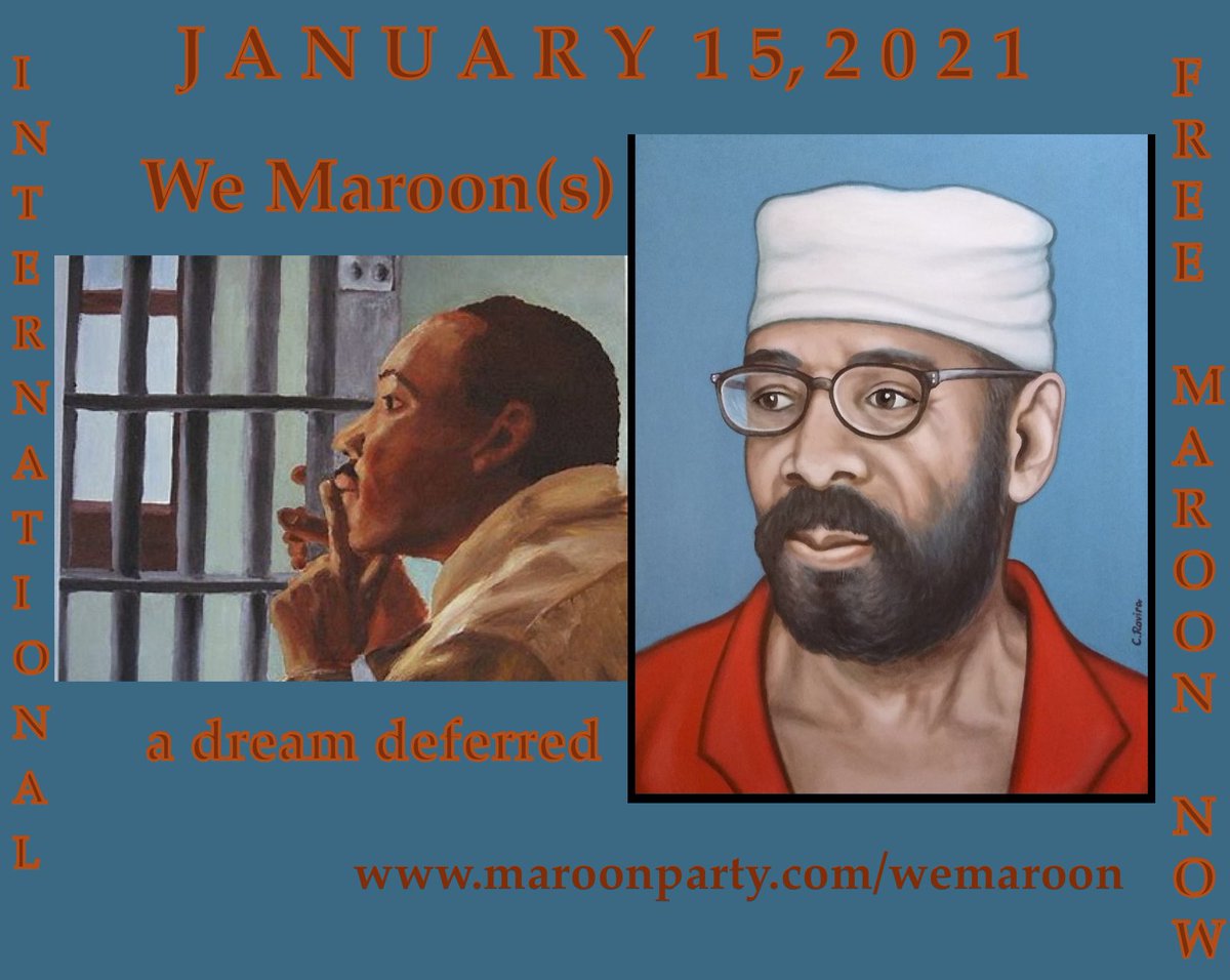 JusL_Vee's tweet photo. #Starting today we ask that you make banners and signs that say, #FreeMaroon #mercyformaroon #WeAreMaroon and take a picture to share of the banners/signs posted in your window and/or lawn. We ask that you upload these images starting today 12/28-1/3! https://t.co/c27mmG0RZ3